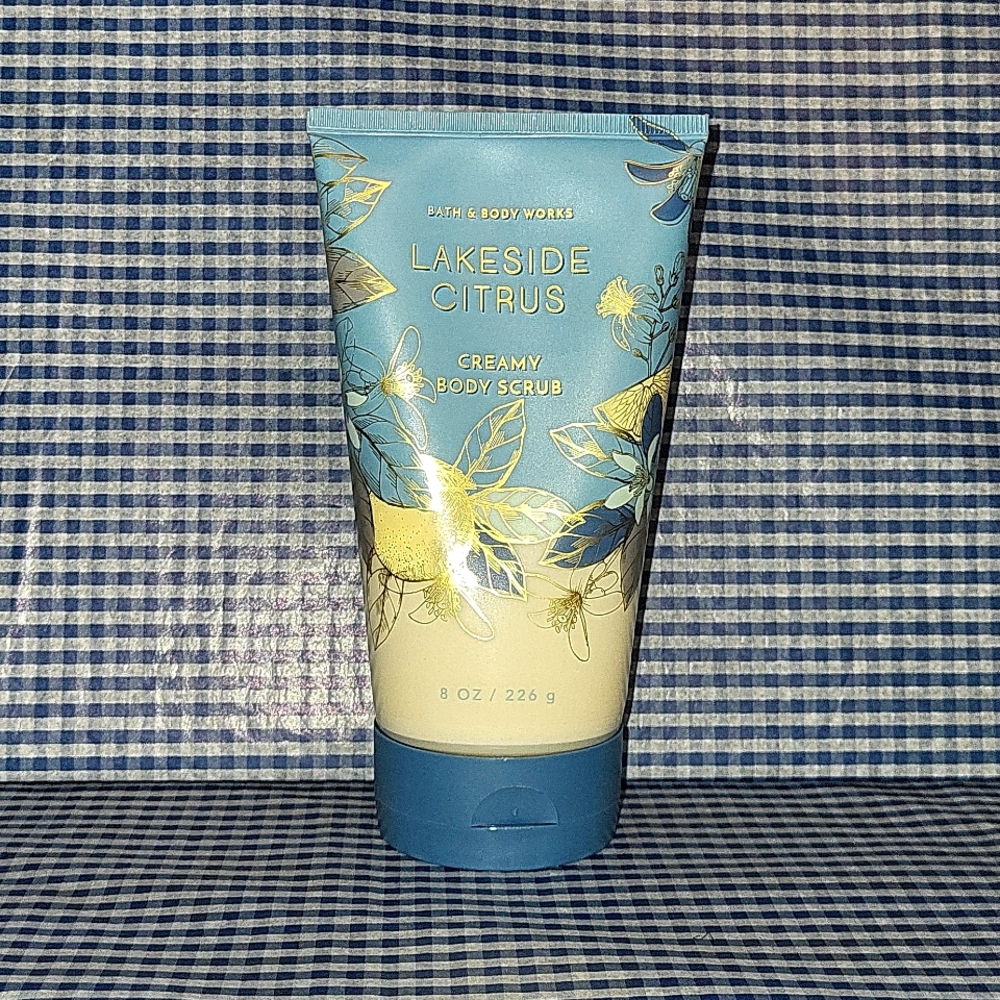 NWT Bath & Body Works Lakeside Citrus Creamy Body Scrub 8 oz
